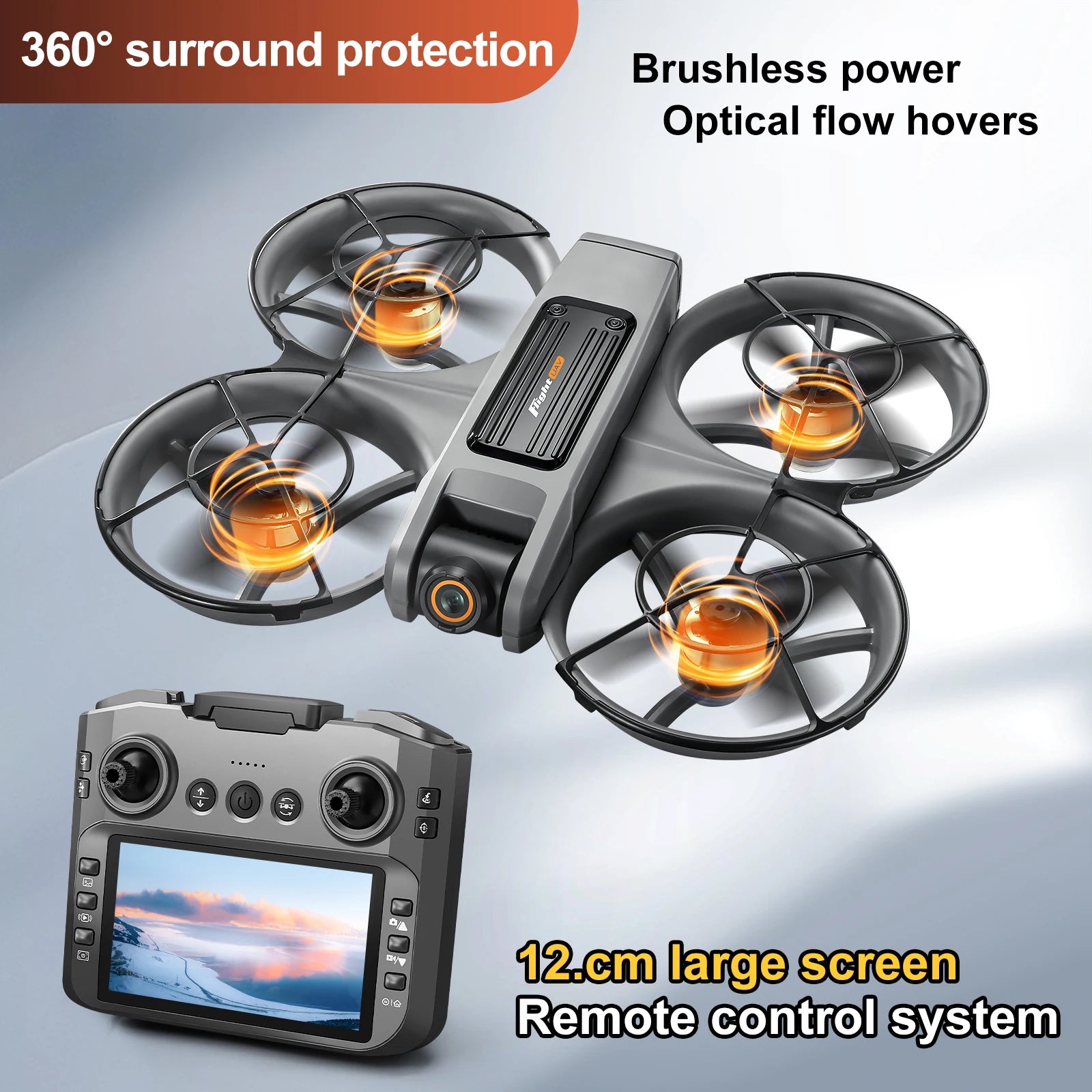 8K Camera Drone with Obstacle Avoidance & Brushless Motor - Tidesmit Tidesmit