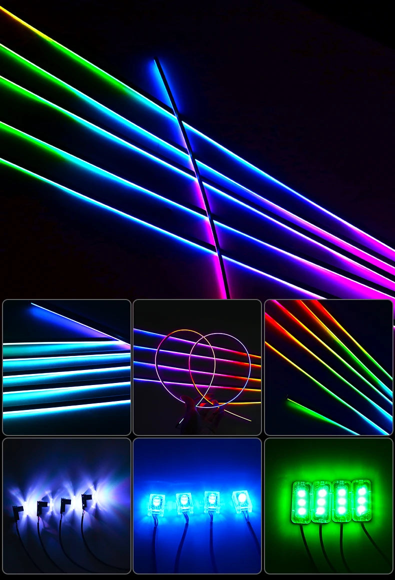 Professional LED Ring Light Kit with Adjustable Color Temperature Tidesmit
