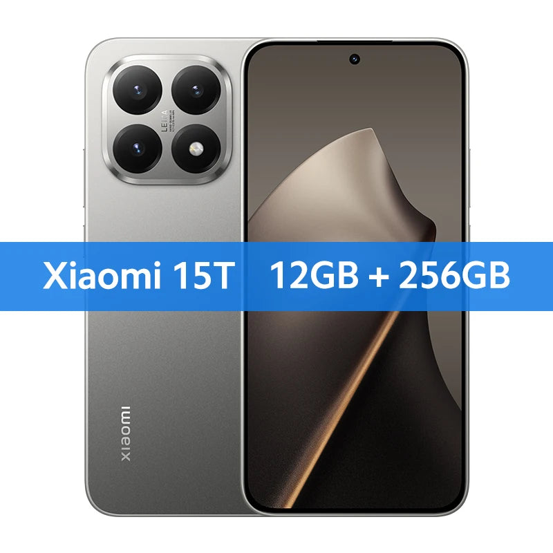 Xiaomi 15T Global Version Smartphone IP68 5500mAh 67W HyperCharge 6.83" 120Hz display MediaTek Dimensity 8400-Ultra 50MP