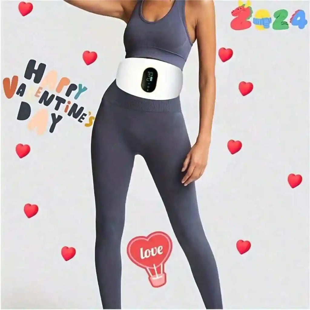 Electric Abdominal Massage Belt - Portable Muscle Relief - Green Back Massage Instrument Tidesmit
