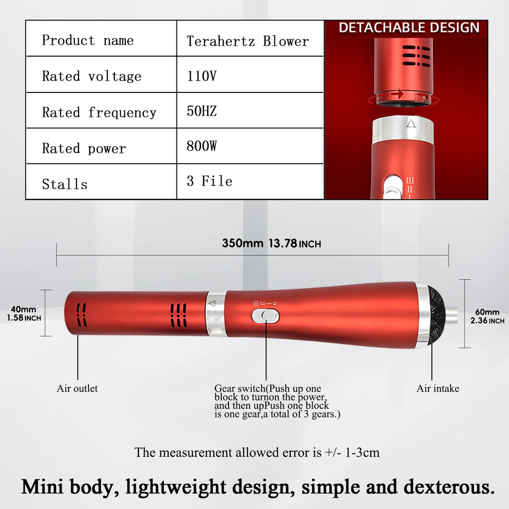 Terahertz Therapy Blower for Relaxation – Home Wellness Tool Relaxation Treatment Tidesmit