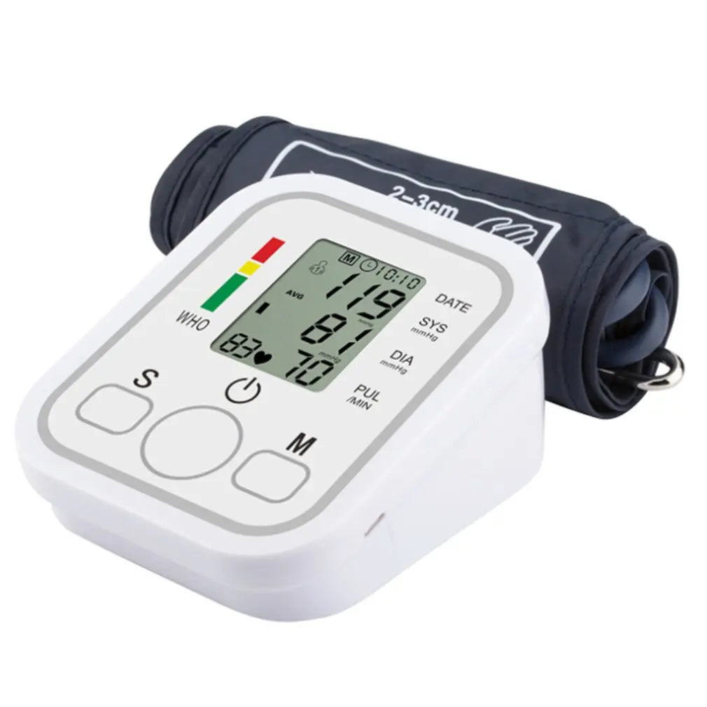 Medical Automatic Sphygmomanometer Digital Arm Wrist BP Blood Pressure Monitor Tensiometer Tonometer Heart Rate Pulse Meter