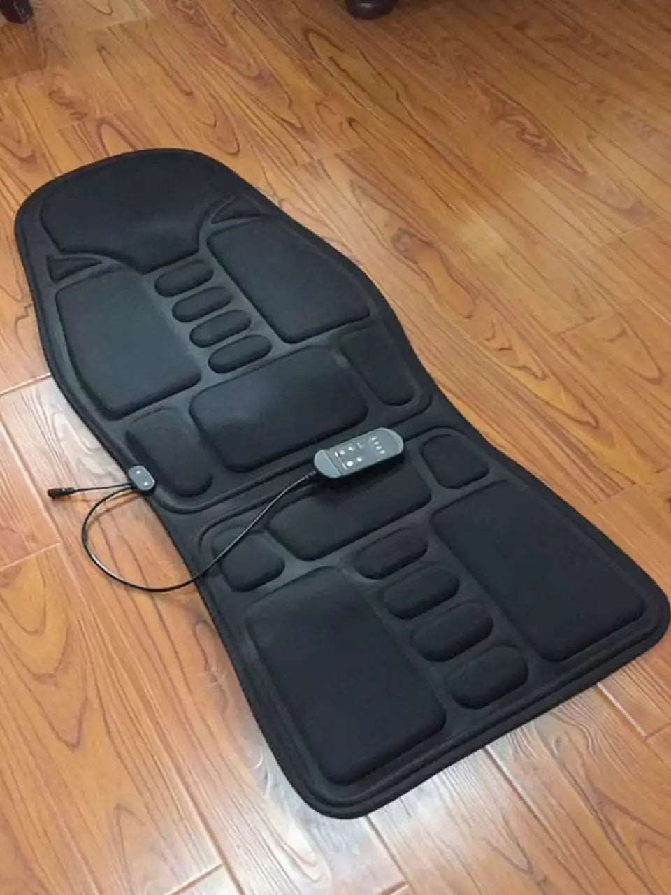 Heated Massage Cushion: Electric Massager for Neck and Back - Black Massage Cushion Tidesmit