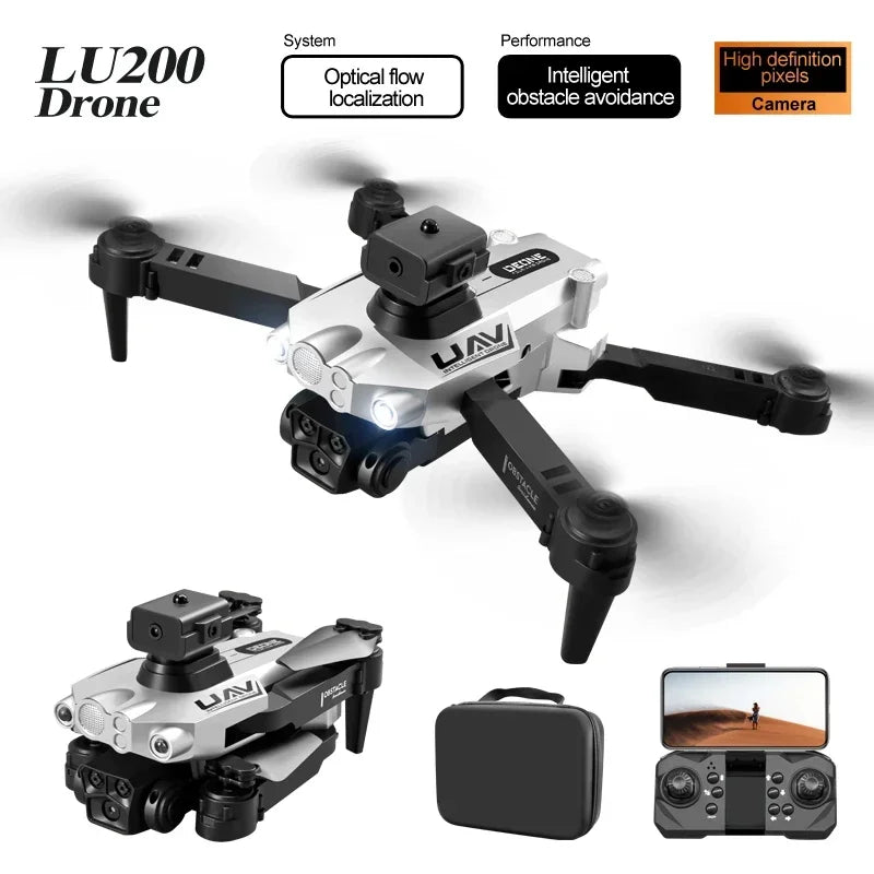 8K GPS Drone with Triple Camera - Obstacle Avoidance & Foldable Design Tidesmit