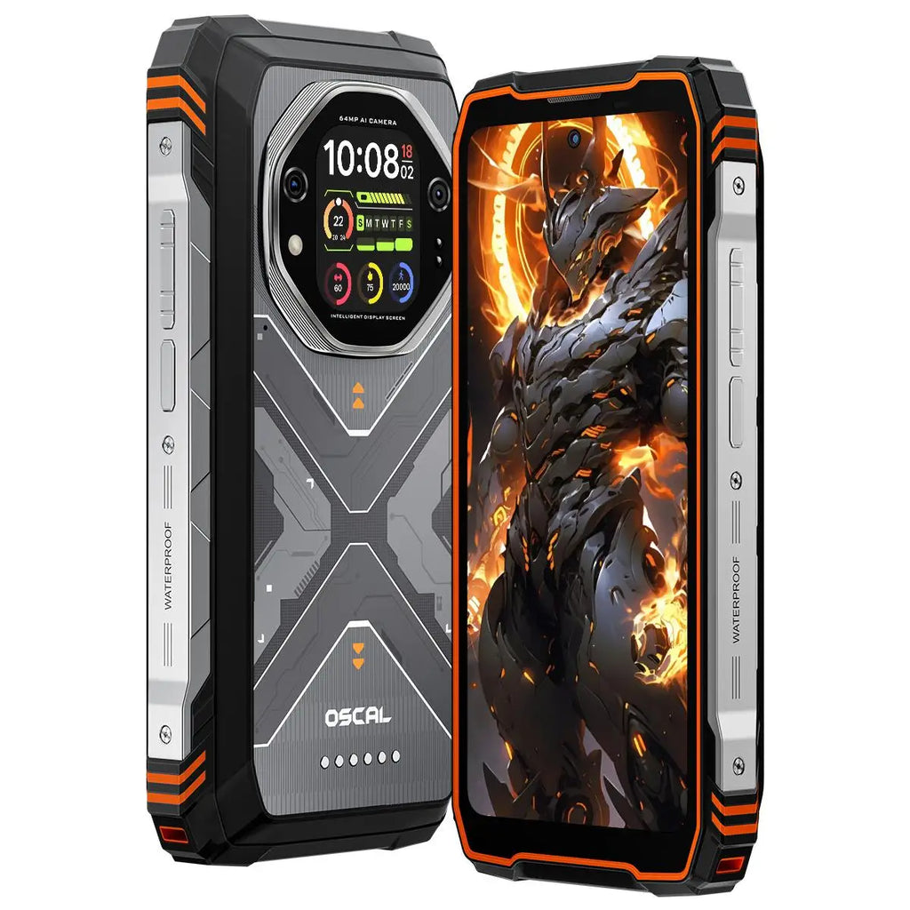 Blackview Oscal TANK 1 Rugged Phone 16GB+512GB 64MP Telephone 6.78 inch Display Android 15 DokeOS 4.2 Mediatek Dimensity 7050 5G