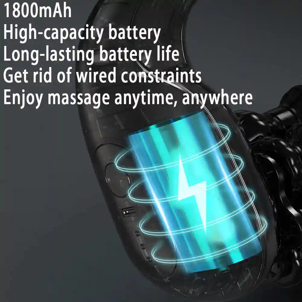 Electric Massage Roller | 3-Speed Deep Tissue Muscle Recovery Device Massage Roller Tidesmit
