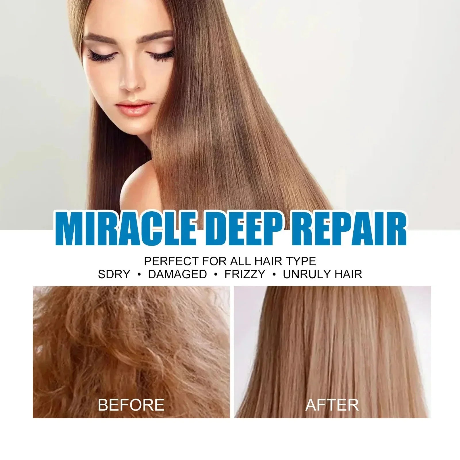 Tidesmit Magic Keratin Hair Vitamin Capsule for deep repair, moisturizing dry, frizzy, and damaged hair for shiny locks.