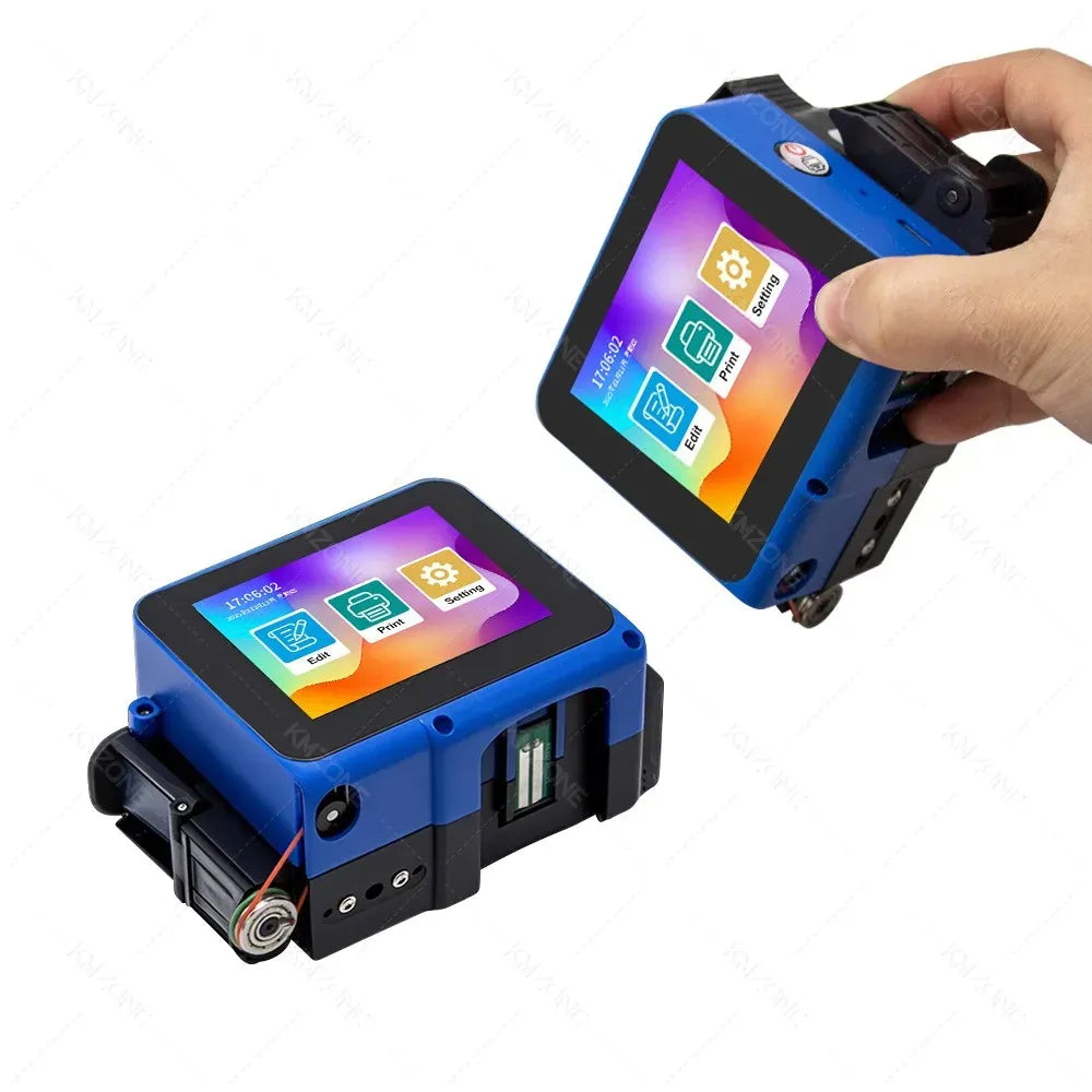12.7mm Portable Mini Handheld Inkjet Printer for QR Barcode Batch Date Number Logo Expiry Date Coding Machine 28 Languages