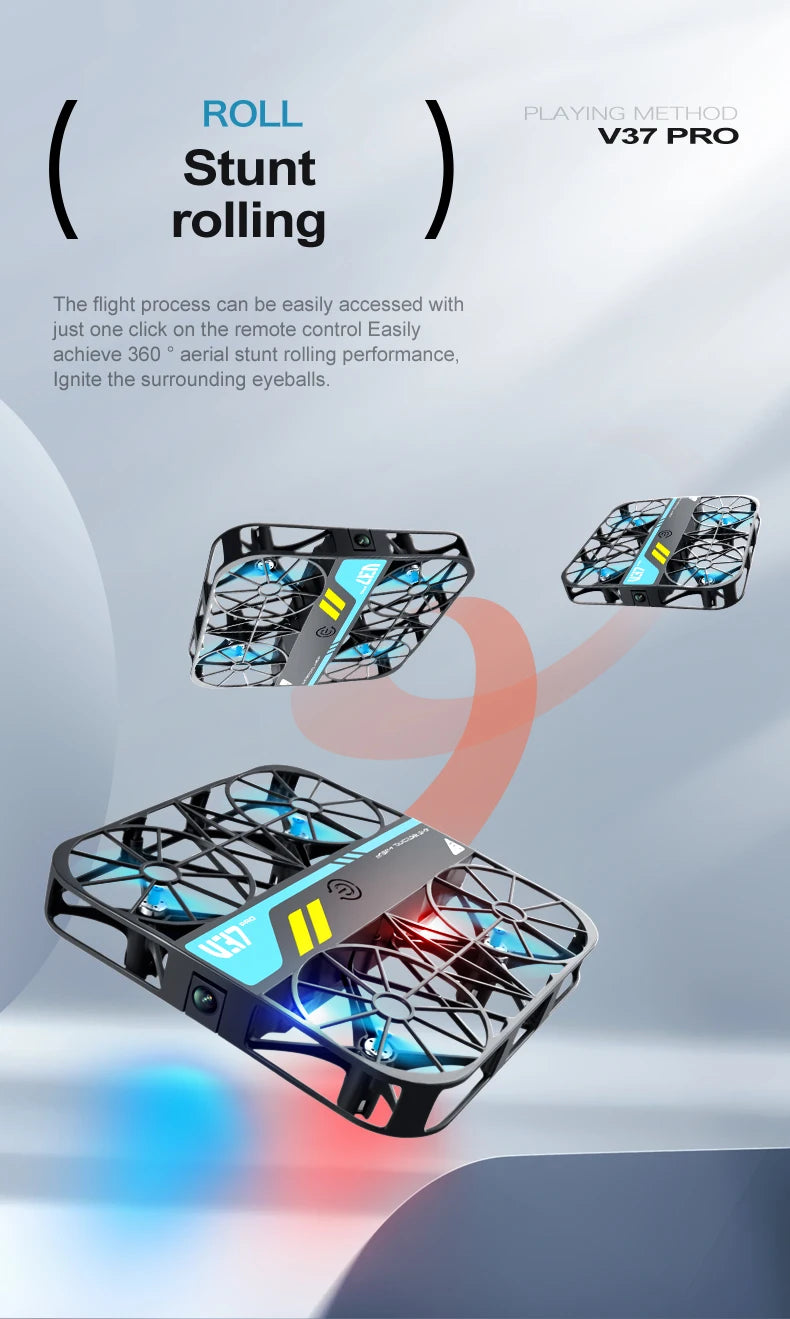 8K Camera Drone V37 - Foldable Quadcopter for Beginners by Tidesmit Tidesmit