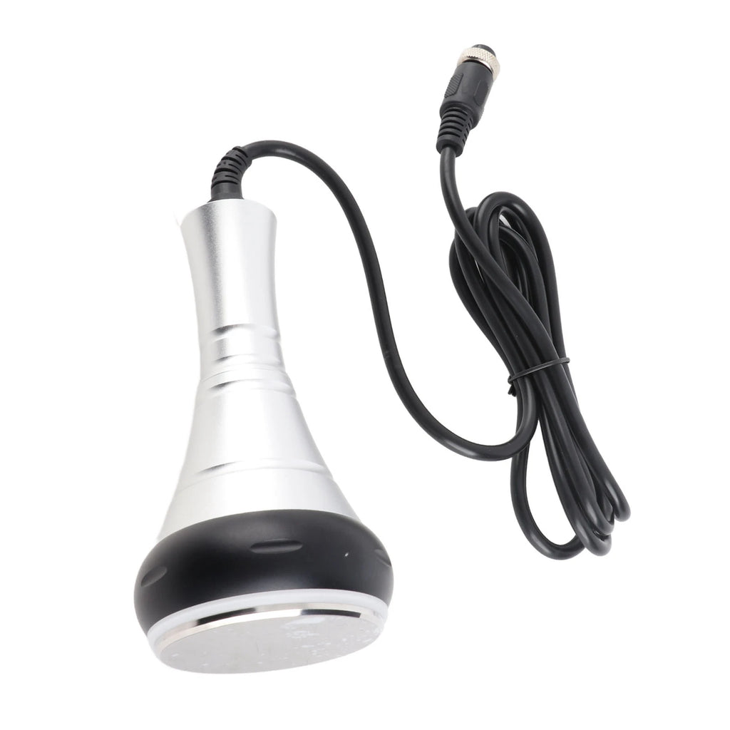 5-hole 40KHz RF ultrasonic cavitation replacement wand for body slimming beauty machines with cord and connector.