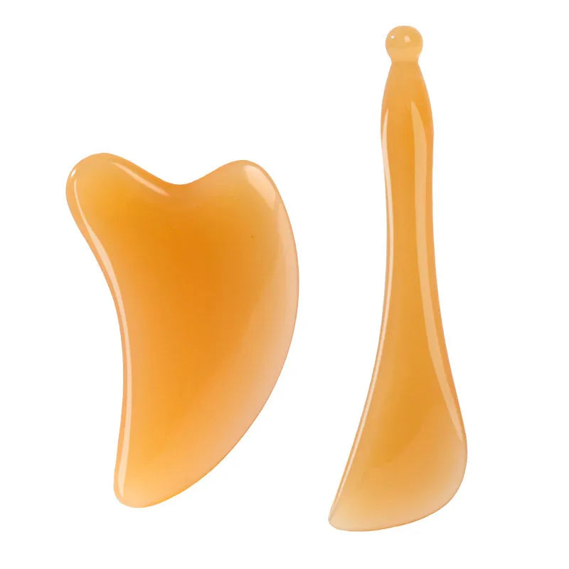 Gua Sha Massage Tool for Face & Body Sculpting | Tidesmit Body Shaping Massage Equipment 2 Pcs-A Tidesmit