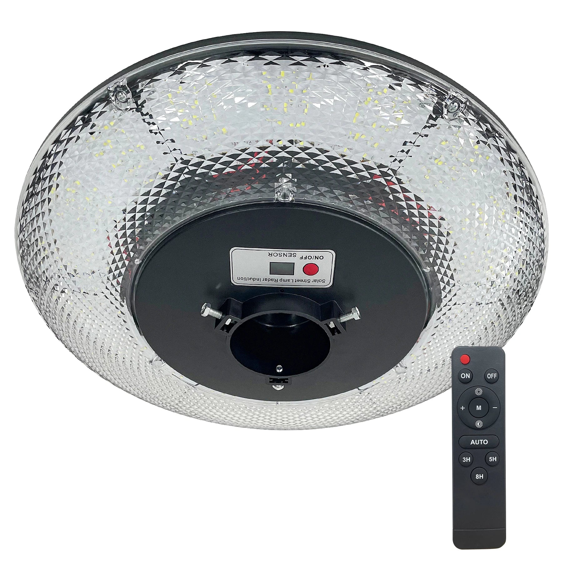 Solar Garden Light 360° Circular Illumination Human Radar Sensing 0 Electricity Bill Wireless Solar LED Lamp