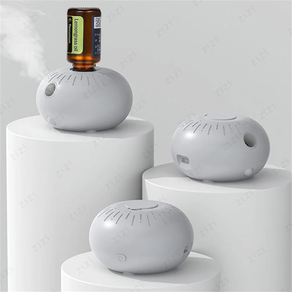 Pure Essential Oil Bubble Waterless Aromatherapy Machine Wireless Induction Portable Atomization Aromatherapy Machine