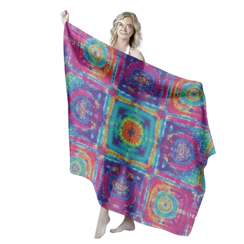 Luxury Silk/Cotton Belly Dance Veil Scarf Handmade Gradual Ombre Color Women's Adult Performance Practice Wear In-Stock Custom