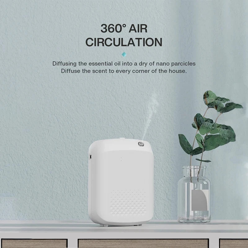 Waterless Fragrance Diffuser 300ml WIFI Control Flavoring Diffuser Timer Function Air Freshener Smell Distributor For Home Hotel