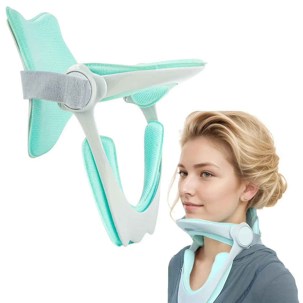 Ergonomic Neck Support Pillow | Adjustable Green Breathable Wellness Tool Relaxation Treatment green Tidesmit