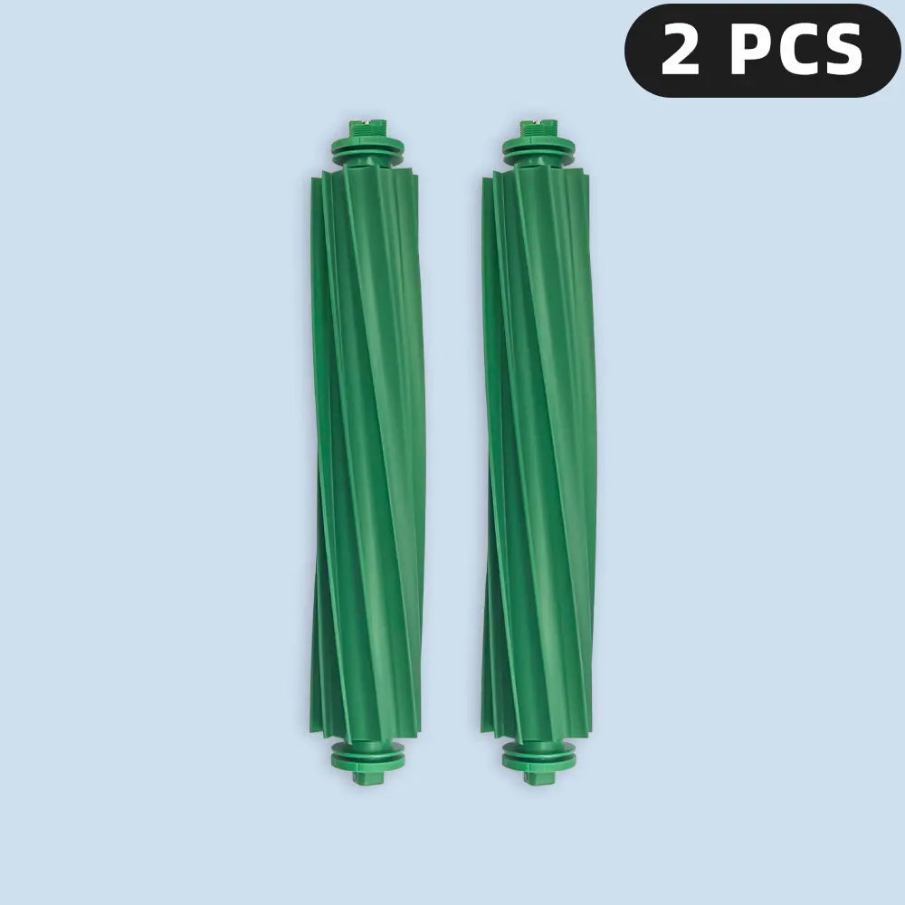Tidesmit replacement parts kit for iRobot Roomba Plus 405 505 with main brush, side brush, HEPA filter and dust bag.