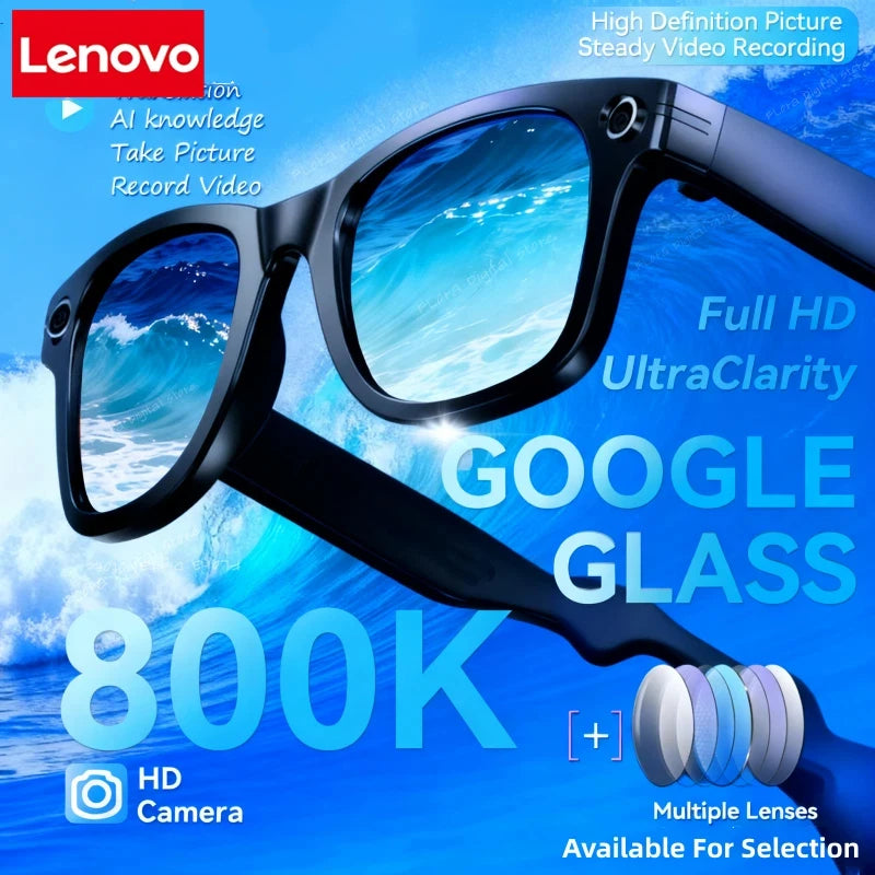 Smart Glasses with AI Camera and Voice Translation - Tidesmit Tidesmit