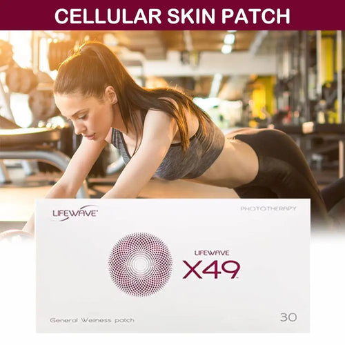 LIFEWAVE X49 cellular skin patch box, 30-count phototherapy