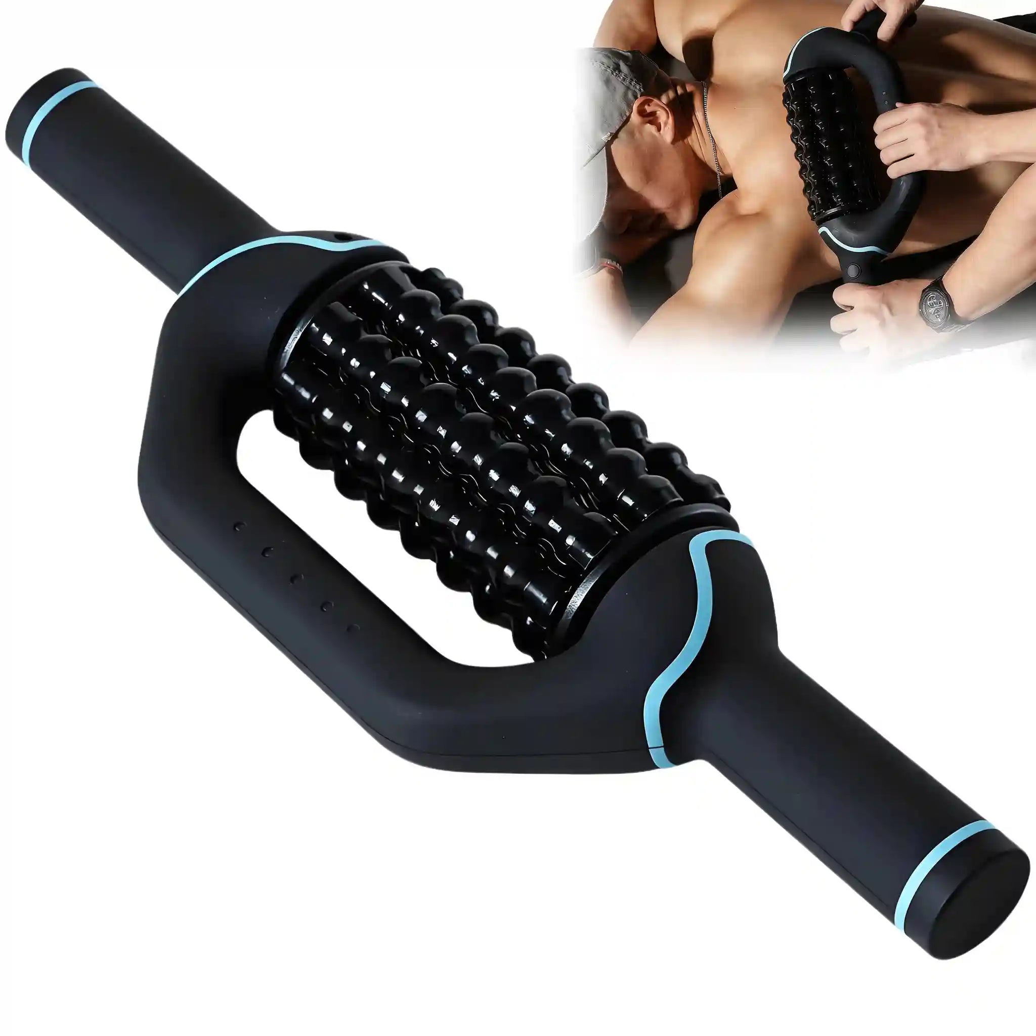 Tidesmit Electric Massage Roller - Deep Tissue Muscle Relief, Type-C Massage Roller Tidesmit