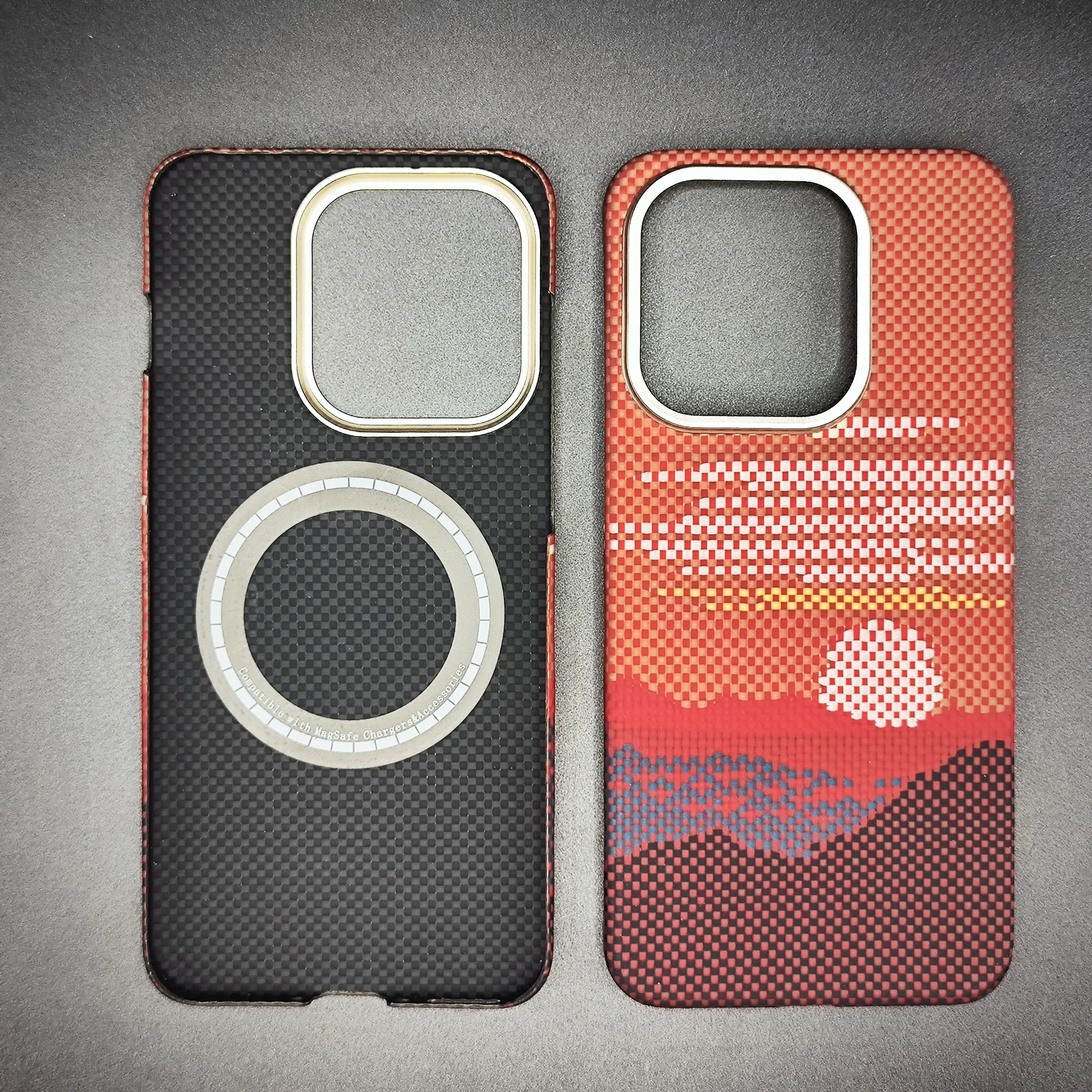 OnePlus 15 Aramid Fiber Magnetic Case: Slim Military-Grade Protection Sun Magnetic China Mainland OnePlus 15 Tidesmit