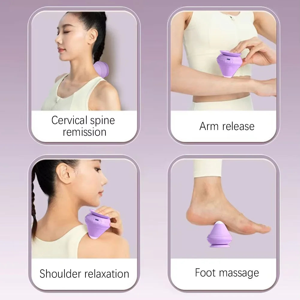 Wall Mounted Electric Massager for Deep Tissue Muscle Relief Body Shaping Massage Equipment Tidesmit