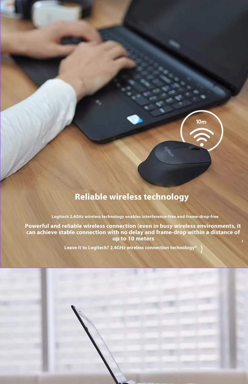 Logitech M280 Wireless Mouse Laptop Business Office Mouse Ergonomic Mouse USB Comfortable Colorful with Wireless 2.4G Receiver
