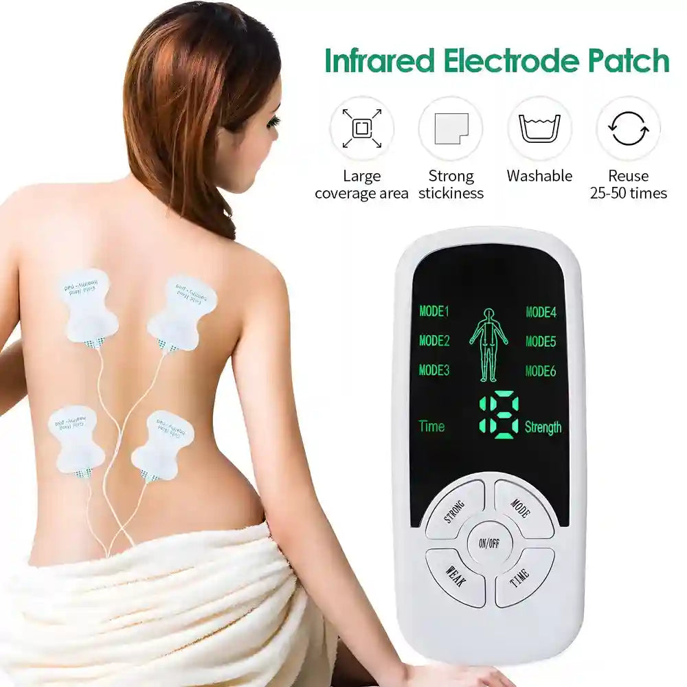 Electric Muscle Stimulator EMS Body Massager for Muscle Relief Body Shaping Massage Equipment Tidesmit