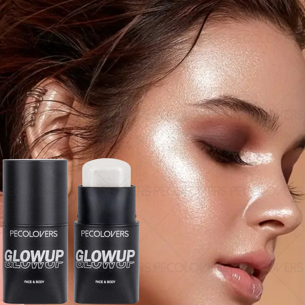 Tidesmit natural pearlescent facial highlighter for face and body glowing makeup for music festivals and holidays