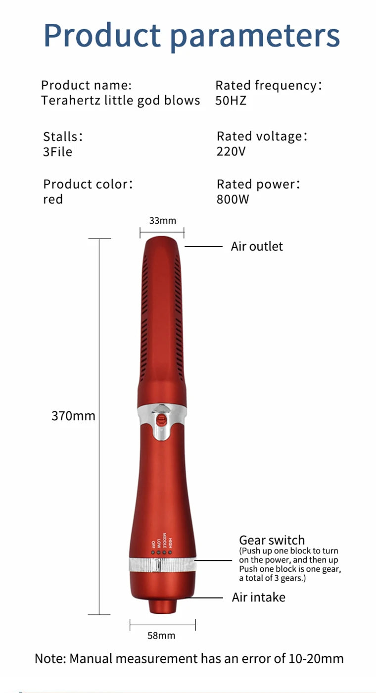 Terahertz Electric Back Massager - Portable Heat Therapy Device Back Massage Instrument Tidesmit