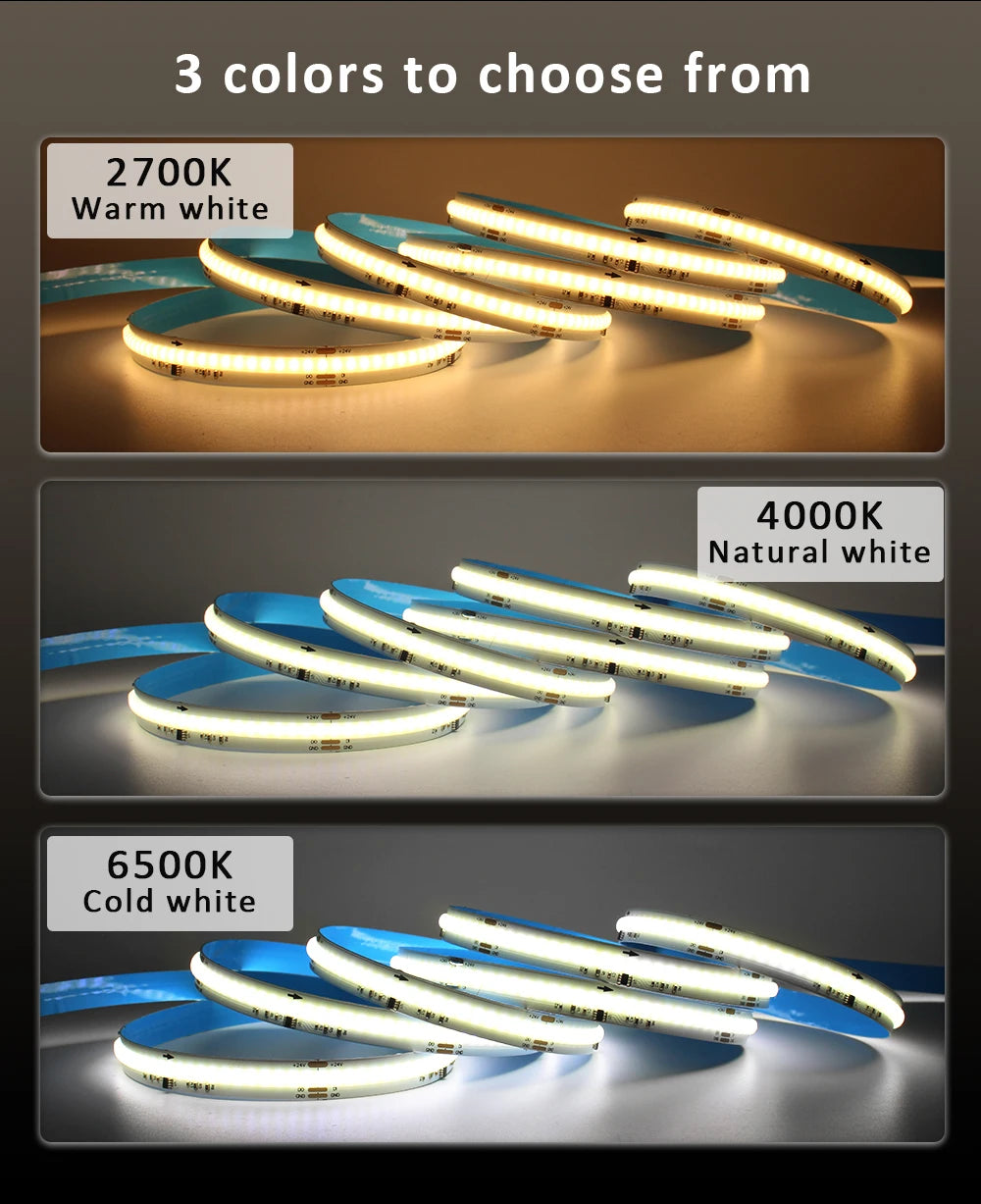 WS2811 Horse Race COB LED Strip Light DC 24V 360 LEDs/M Flex Ribbon Chasing 5M 10M 20M Running Water Flowing Ledstrip Lights