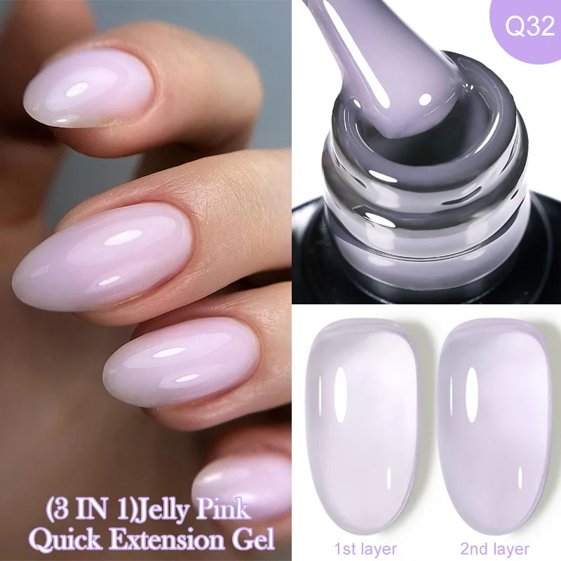 Extension Gel Nail Polish Jelly Soak Off Kit for Permanent Makeup Artists Permanent Makeup Machines LC-Q32 Tidesmit