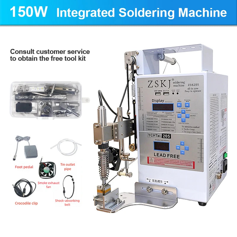 Semi-Automatic Soldering Machine 200W USB Precision Station 150w Tidesmit