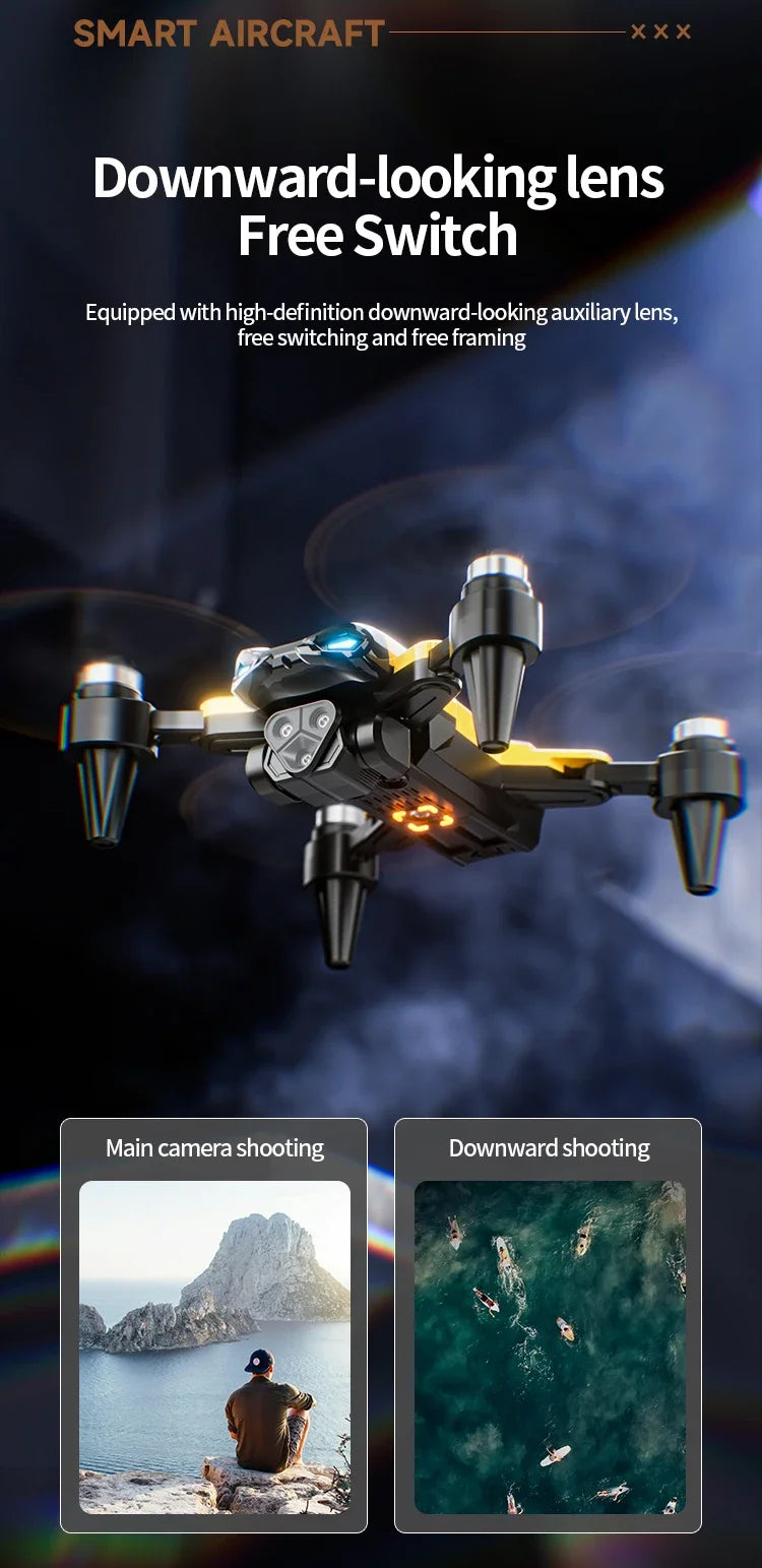 8K Camera Drone with Obstacle Avoidance & Brushless Motor - M5 Series Tidesmit