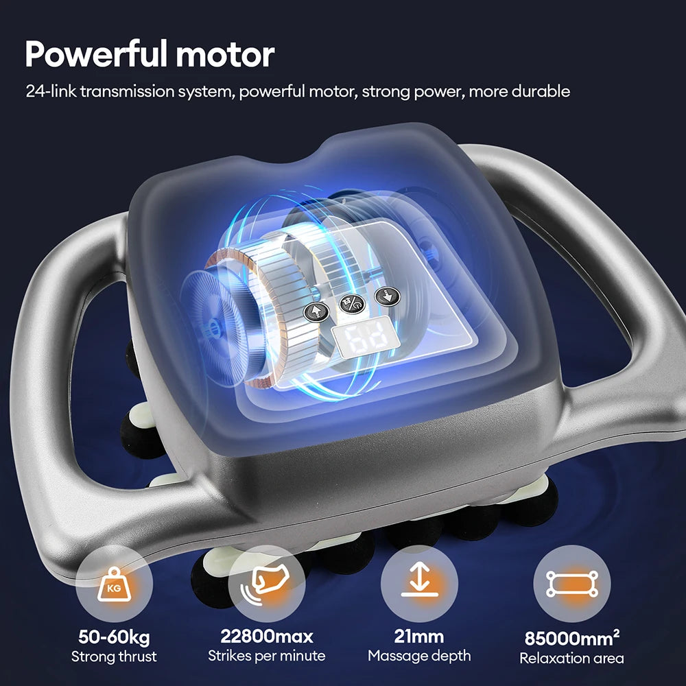 Deep Tissue Electric Massager - Professional Muscle Recovery Device Body Shaping Massage Equipment Tidesmit