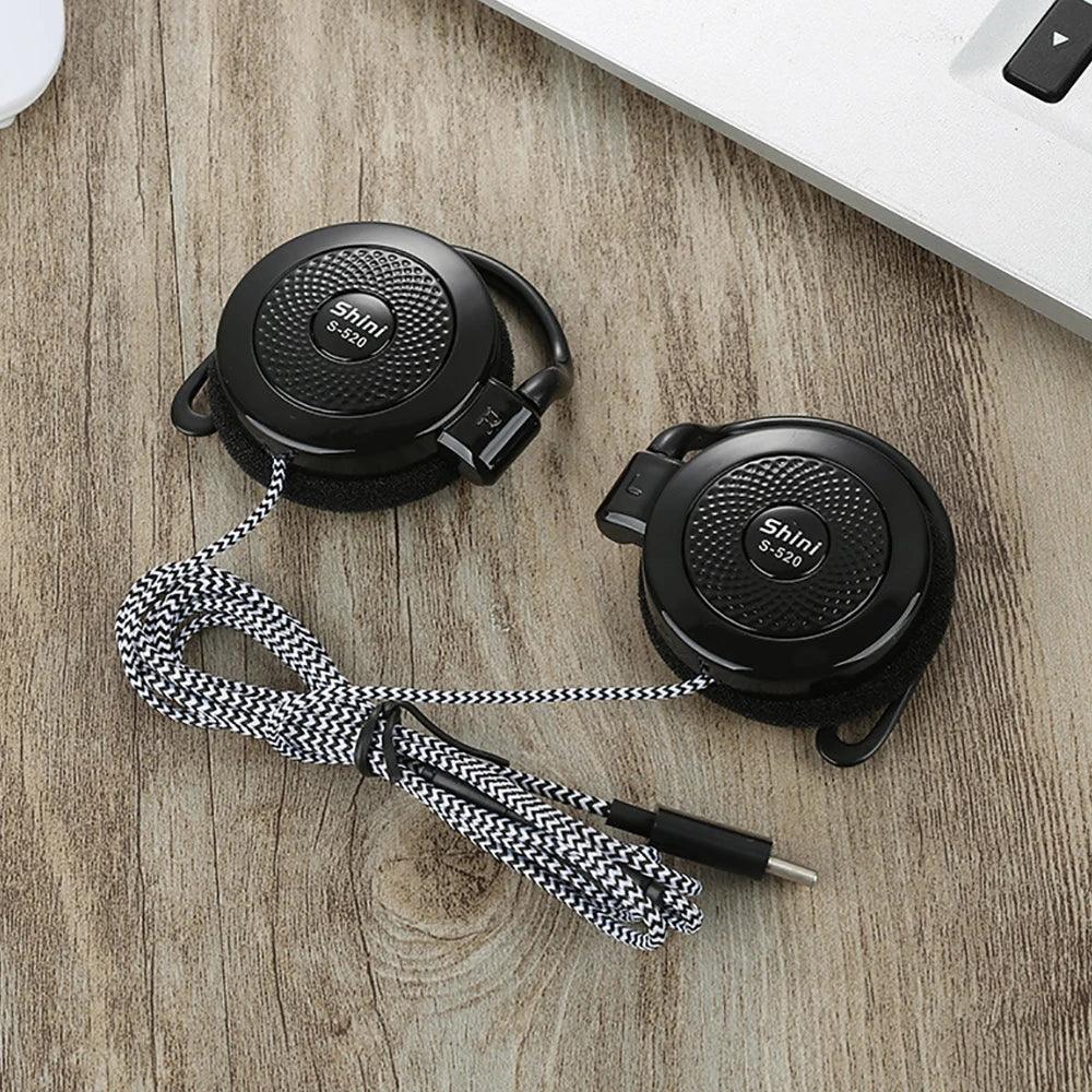 Wired Sports Earphones - Secure Ear Hook Stereo Sound by Tidesmit Tidesmit