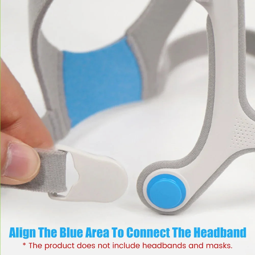 2/4/6/8/10PCS CPAP Headgear Clips Magnetic CPAP Mask Clips Compatible with AirFit F20 F30 N20 Quick-Disconnect Headband Clips