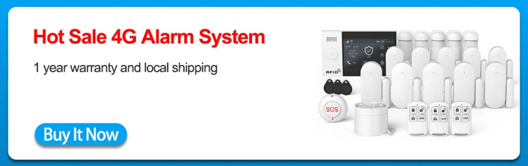 Wireless Home Security Alarm System WiFi GSM Smart Kit by Tidesmit Tidesmit