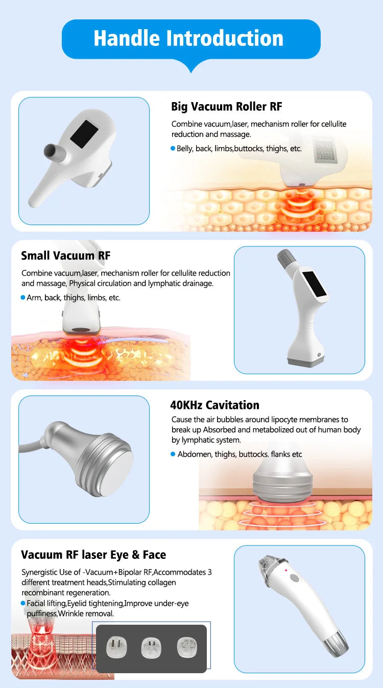 Body Shaping Vacuum Massage Machine for Professional Skin Tightening Body Shaping Massage Equipment Tidesmit