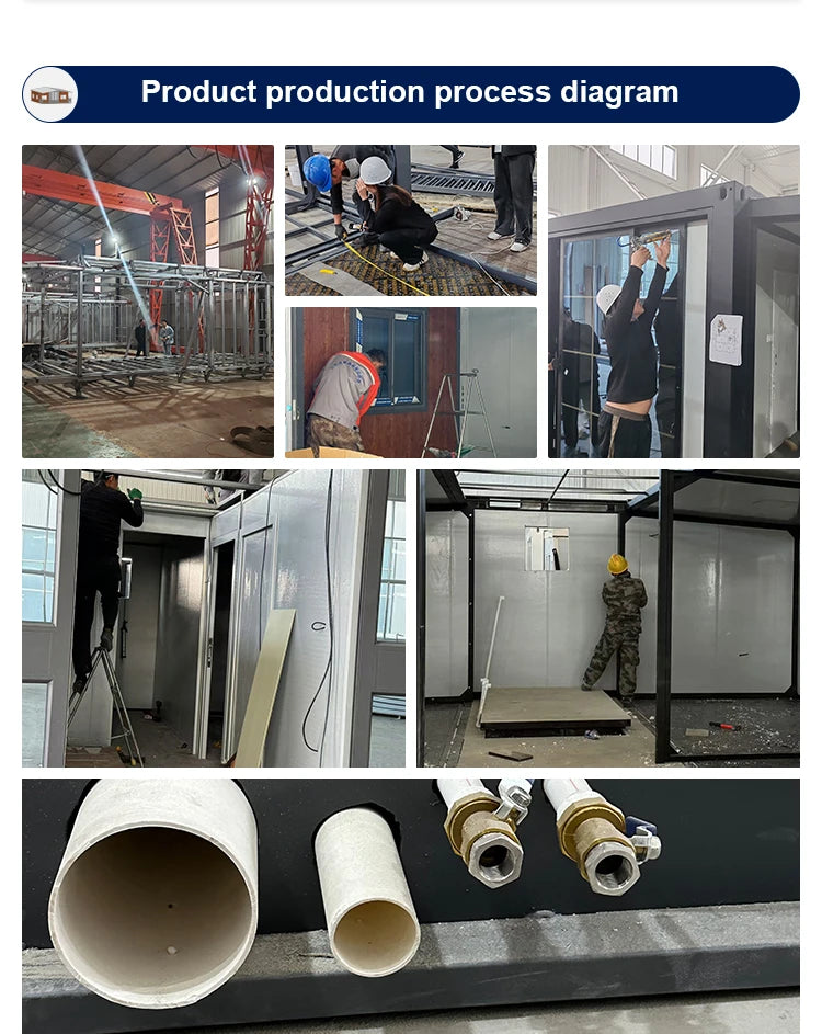 Houses Prefab 3 Bedrooms Luxury Pre Fab House Cheap Tiny Container Prefabricated Mobile Expandable House