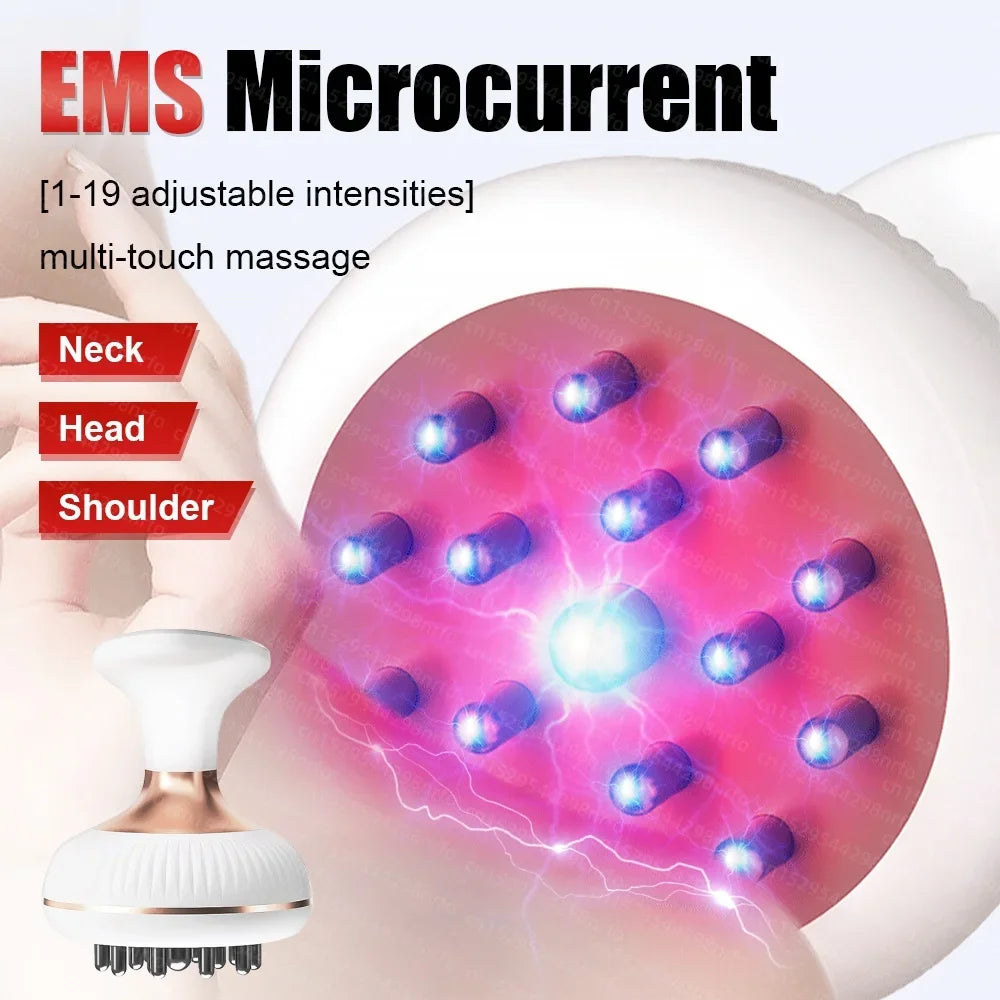 Tidesmit Electric Massager with Heat and Red Light Therapy - 3 Colors Body Shaping Massage Equipment Tidesmit