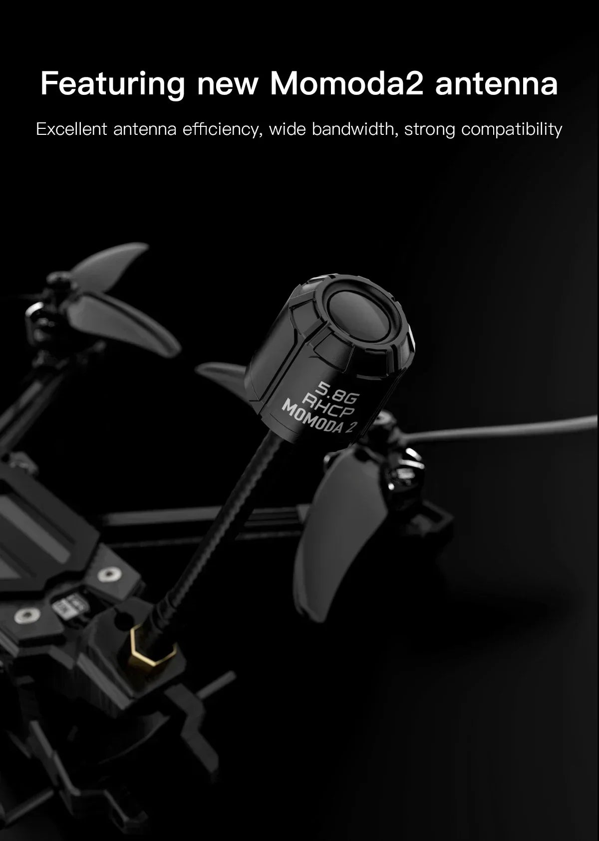 Vapor-X5 O3 HD FPV Drone - 6S ELRS GPS Freestyle Quad Tidesmit