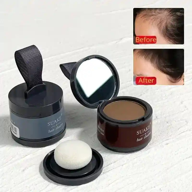 Tidesmit Hairline Contouring Powder texture close-up for shadow filling and natural forehead hair repair makeup