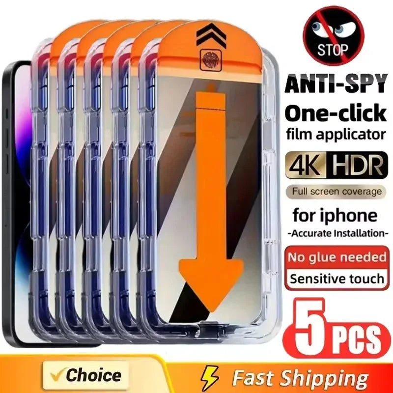 Privacy Screen Protector for Samsung Galaxy - Anti-Spy Tempered Glass Anti Peeping Tidesmit