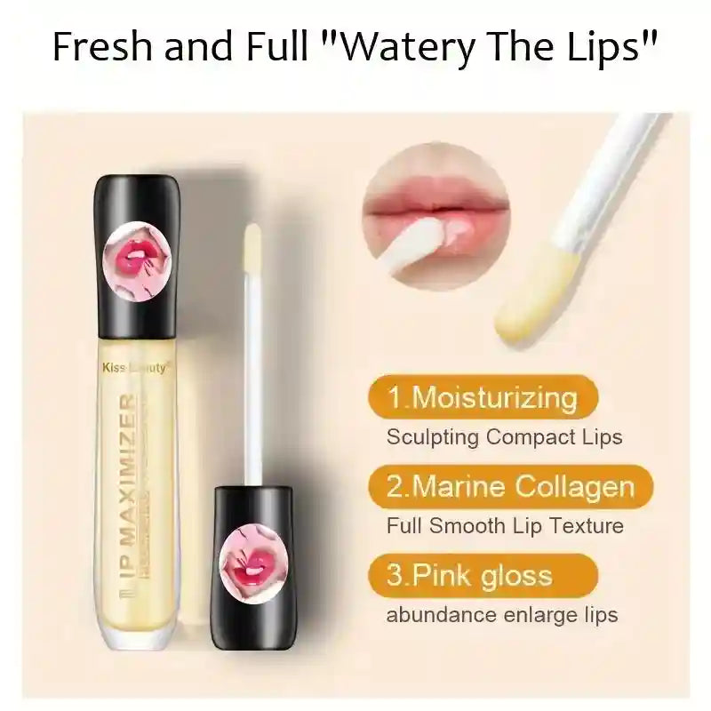 Plumping Lip Gloss Oil - Hydrating Lip Serum for Fuller Lips Lip Care Tidesmit