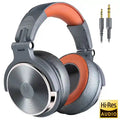 Studio Monitor Headphones with 50mm Drivers | Wired Over-Ear Audio Pro-50-Orange Tidesmit