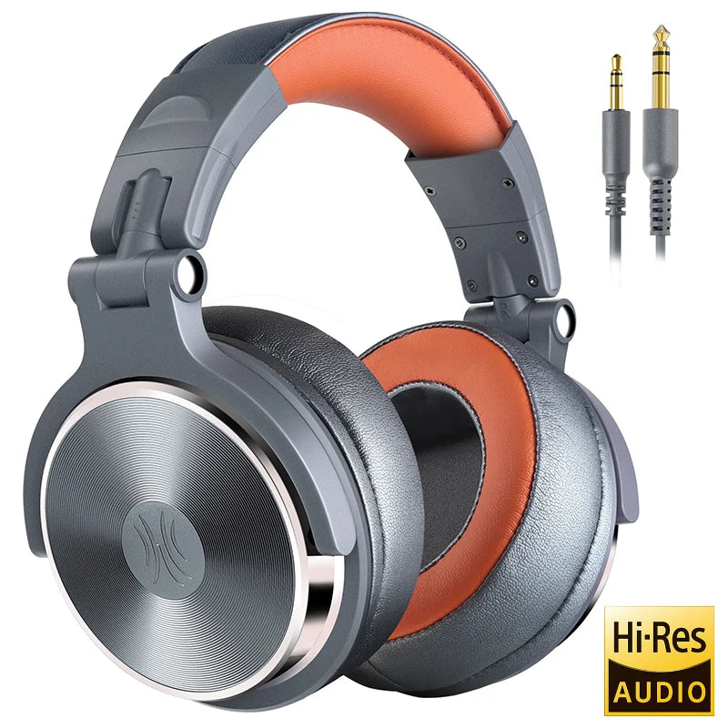 Studio Monitor Wired Headphones - High-Res Audio Pro-10/50 Series Pro-50-Orange Tidesmit