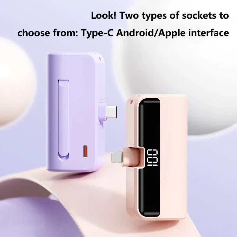 Portable Power Bank 50000mAh | Fast Charging USB-C Travel Battery Tidesmit