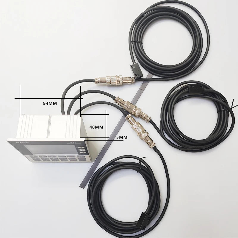 High Quality LCD 3 Axis DRO Magnetic Linear Displacement Scale Sensor CNC Encoder Woodworking Machine Lathe
