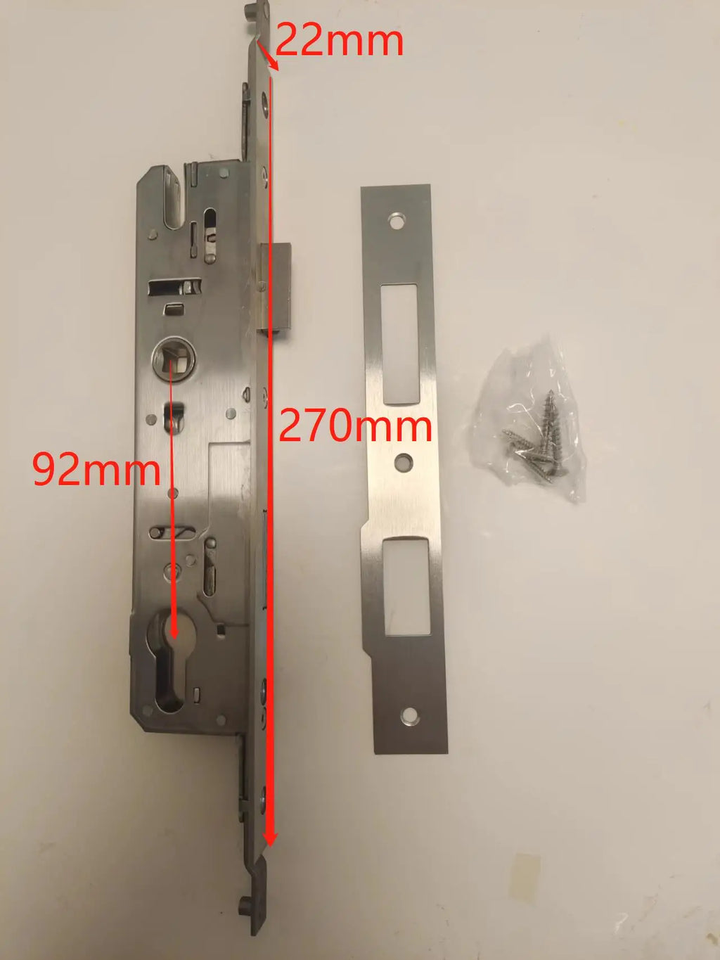 Peephole Camera Smart Aluminum Lock Euro 3592 Mortise Waterproof Tuya Wifi Fingerprint Digital Lock of UPVC Grill Sliding Door